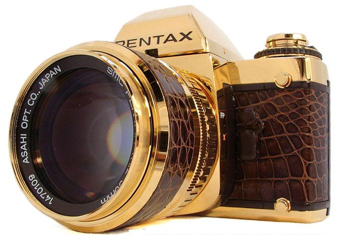 фотоаппарат из золота